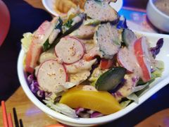 蔬菜沙拉-胖哥俩肉蟹煲(虹口龙之梦店)