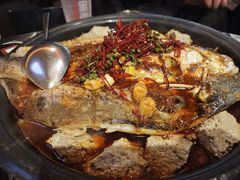 -探鱼·鲜青椒爽麻烤鱼(银泰城店)