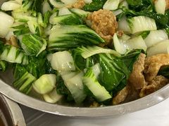 青菜烧油渣-八八餐厅(升州路店)