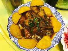 带鱼贴饼子-珍巷福地四合院菜馆(复兴门店)