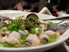 青瓜鲜椒鱼-木守西溪溪隐餐厅