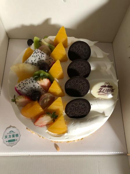 天力蛋糕(恼里店)-"想吃蛋糕好久了,生日买的蛋糕90 之前.