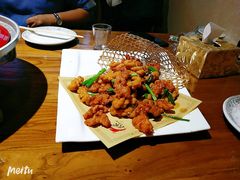 -东来菜馆•手抓海鲜家常菜•海鲜锅贴(鸽子窝店)