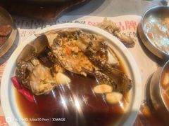-草家酱蟹炭火烤肉店(珲春南路一店)