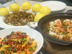 蒜蓉粉丝蒸凤尾虾-紫光园·烤鸭·北京菜(团结湖店)