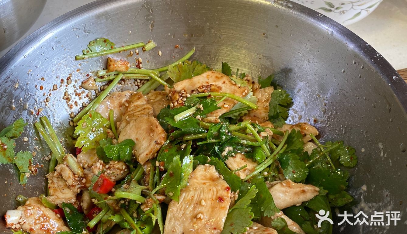 香菜拌鸡胸🐔