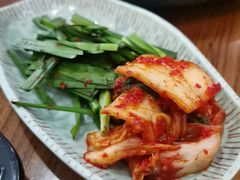 辣韭菜-旺清进洞米肠汤