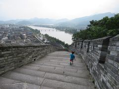 -城墙带状公园-大同古城墙广场停车场