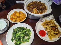 -阿峰饭店·本地土菜馆·农家土鸡煲·一品神仙鸡(报福店)