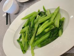 豆酱炒春菜-潮府馆·非遗潮州菜·世纪公园(新国际博览中心店)
