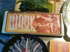 牛羊肉鲜切拼盘-七秒鱼·斑鱼火锅(太阳城店)