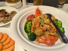 黑椒牛油焗波士顿龙虾-万龙洲海鲜(阜外店)