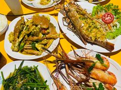 -班赞海鲜市场胖阿姨加工点