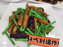 豆角炒茄子-绿雅居原生态农庄(小涌店)