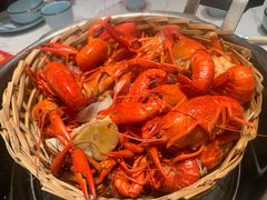高压锅蒸大虾-蚝翅·海鲜粥·烧烤·宁夏滩羊季(玉米楼店)
