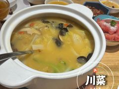 豆茸竹荪煨蹄筋-赤宴·川菜(玉林店)