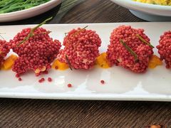 百香果象形荔枝虾-小喜客·云南特色菜(纳西庭院店)
