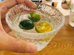 青柠薄荷气泡水-茶是一枝花泡茶店
