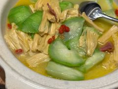 丝瓜腐竹-悦宴·雅致餐厅(绿地蓝海店)