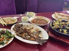 -北京龙庆四季香农家饭庄·灶台鱼·碳烤虹鳟鱼(龙庆峡店)