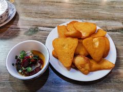 炸窝头-玫瑰红烤羊排(北新桥三条店)