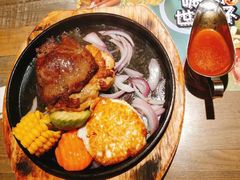 铁板黑椒牛扒-卡朋西餐(扬名广场店)