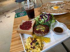 法式黑麦面包芝士牛肉全餐-GOTLOT COFFEE&KITCHEN角落厨房NOOK店