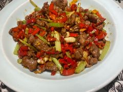 小炒黄牛肉-胖鱼头·南京菜·河景餐厅(夫子庙店)