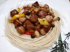 葱酱爆丁方牛仔粒-稻香酒家·33年老字号·港式粤菜(富邦中心店)