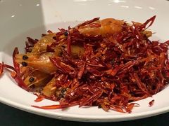 川椒油爆虾-雀蓝川菜(奥体广场店)