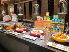 自助取餐区-东莞富力万达文华酒店·美食汇·海鲜自助餐厅