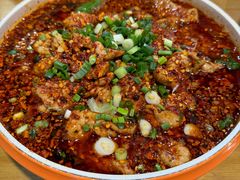 水煮肉片-易老妈蹄花.特色川菜(人民公园总店)