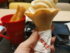 豆浆霜淇淋-永和大王(万顺路店)