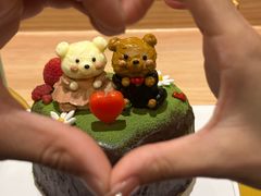 -咖咖熊蛋糕定制·英国蓝风车动物性淡奶油