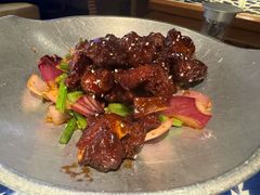 蒜香蜜汁排骨-绿茶餐厅(布吉万象汇店)