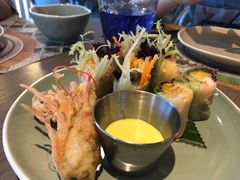 酥炸老虎虾香芒米纸卷-CHINCHIN 青青·泰国料理(万象食家店)