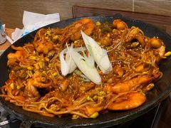 铁板五花肉八爪鱼-几之上韩国小食