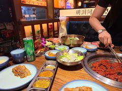 -明洞阿姨·韩式酱蟹烤肉·创意料理(三元桥店)