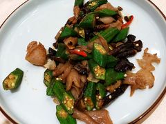 秋葵象拔蚌-大铁勺新津菜(东丽阳光新业广场店)