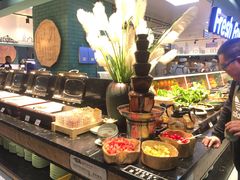 自助取餐区-梨花自助烤肉(天河城店)