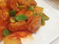脆皮鲜果咕噜肉-稻香酒家·33年老字号·港式粤菜(富邦中心店)