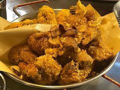 炸鸡翅一半一半-富乐满韩国正宗炸鸡韩国料理(虹泉路店)