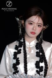 -桃子造型婚纱礼服(凤起广场店)