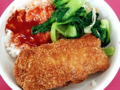 爆汁鸡排饭-北京大学-学五食堂
