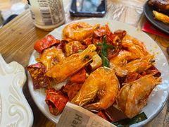 黄飞鸿干煸大虾-十面欢腾·海鲜面·台式Bistro(长乐路店)
