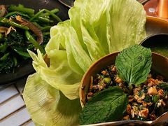 酸辣肉碎生菜包(牛/猪)-CHINCHIN 青青·泰国料理(万象食家店)