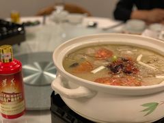 羊肉汤锅-丫口花园餐厅·融合菜