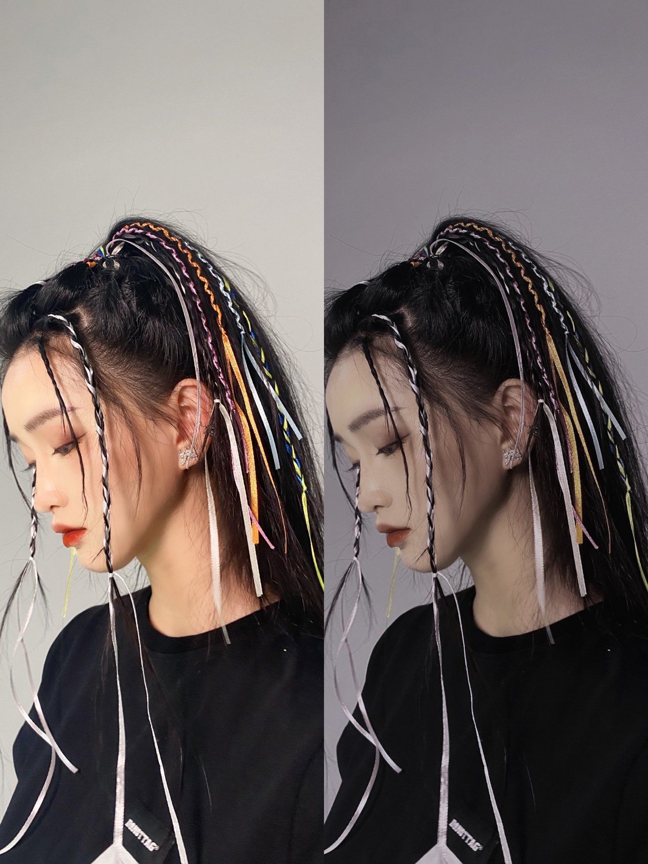 造型彩色脏辫 炸裂青春