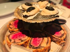 烟熏生蚝配鱼子酱-壳里西餐厅Coquille Seafood Bistro(蒙自路店)