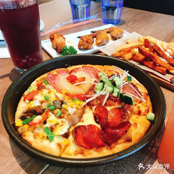 必胜客(西安路店)美式至尊四拼比萨图片 第90张